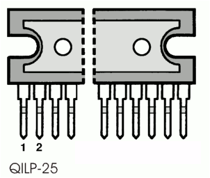 KIA6248K electronic component housed in a spec. case